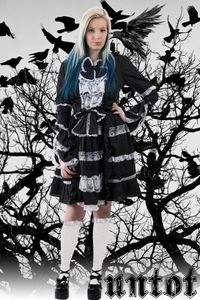 gothic lolita kleid von untot