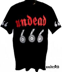 limitiertes biker shirt 666 von undead