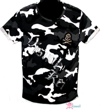 limitiertes visual kei camoflage shirt von xkawaii